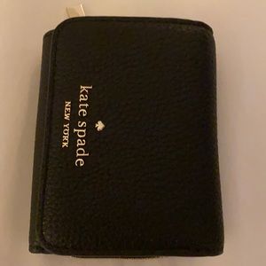 NWT black kate spade wallet.